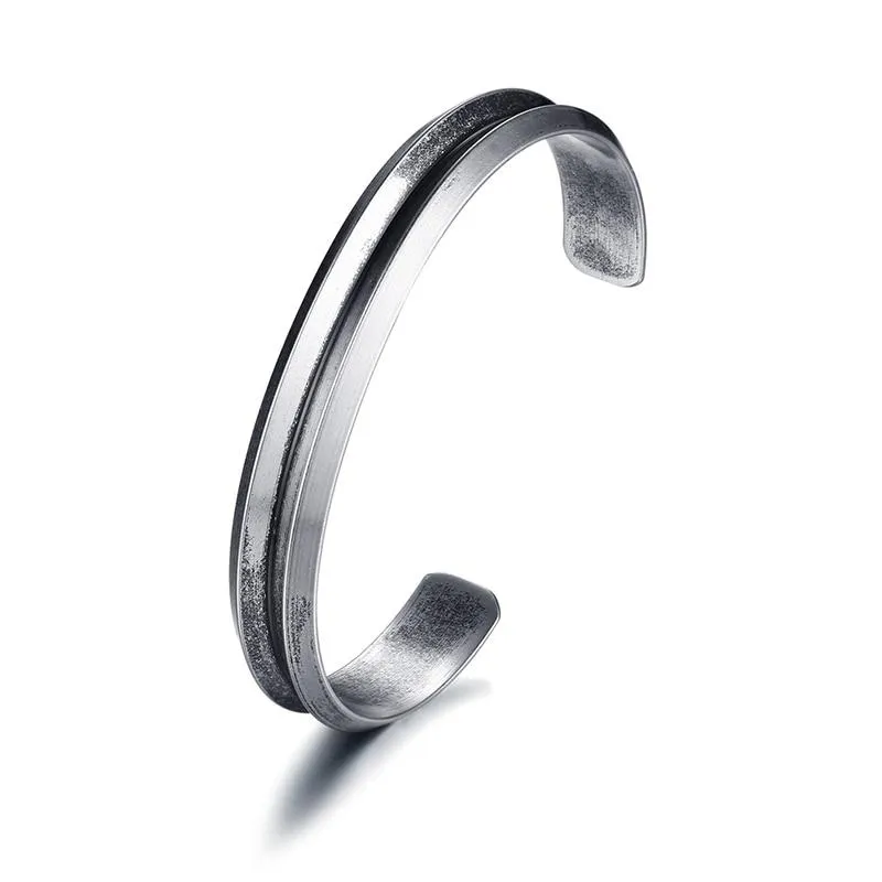 Nicklas Stainless Steel Cuff Bracelet