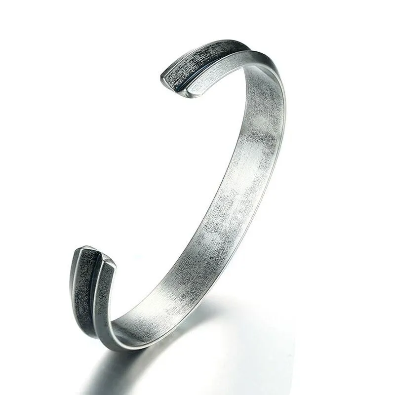Nicklas Stainless Steel Cuff Bracelet