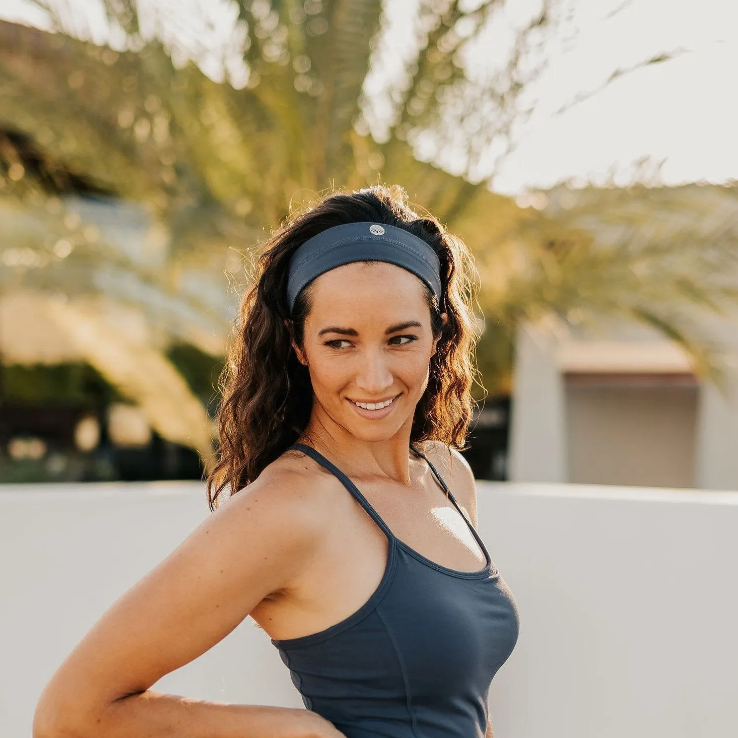 No-Slip Headband - Light Navy