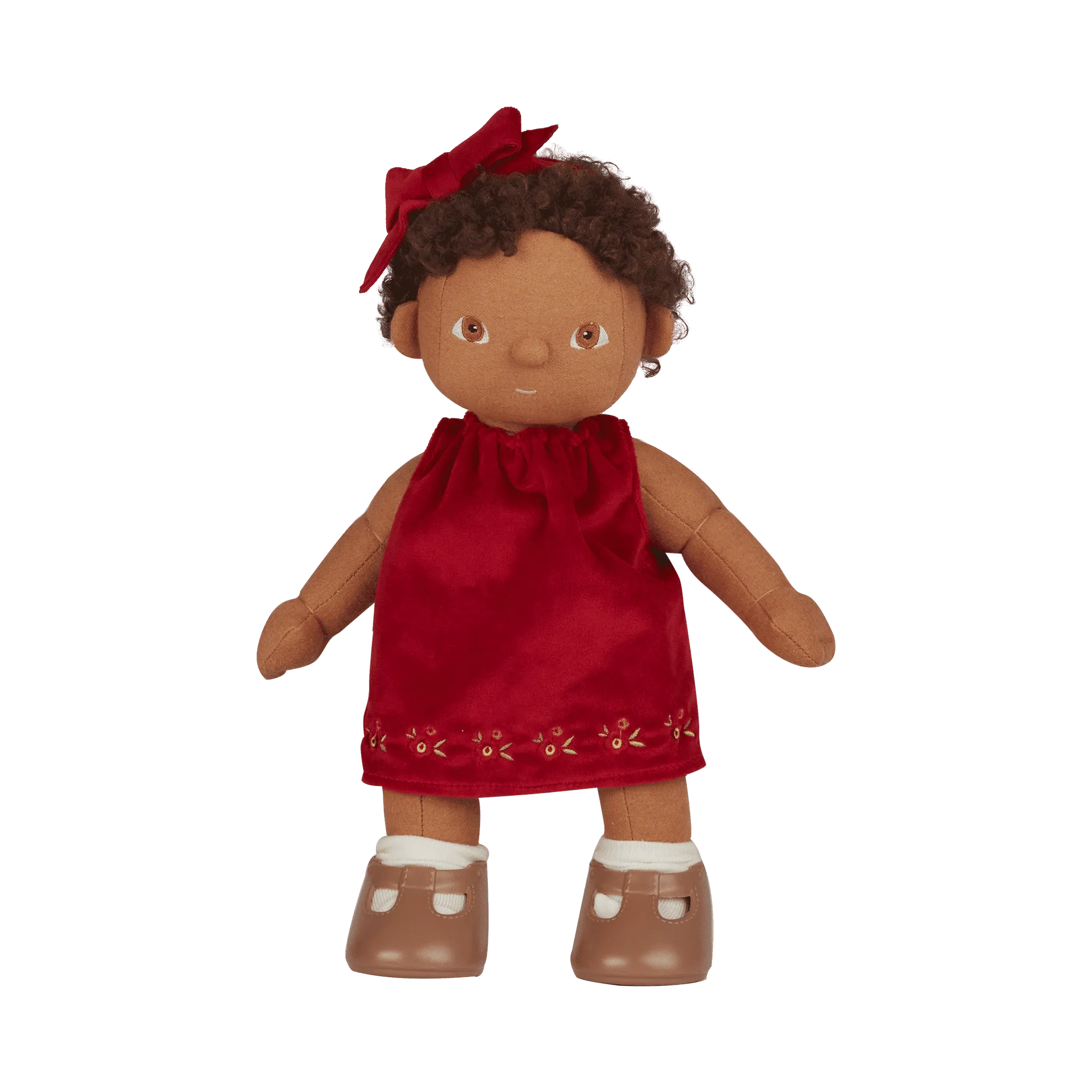 Olli Ella Dinkum Doll Una Dress Set - Holiday