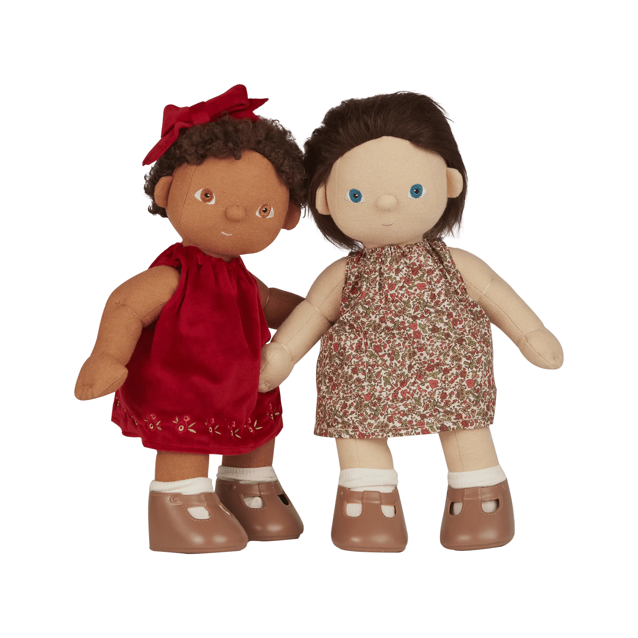 Olli Ella Dinkum Doll Una Dress Set - Holiday