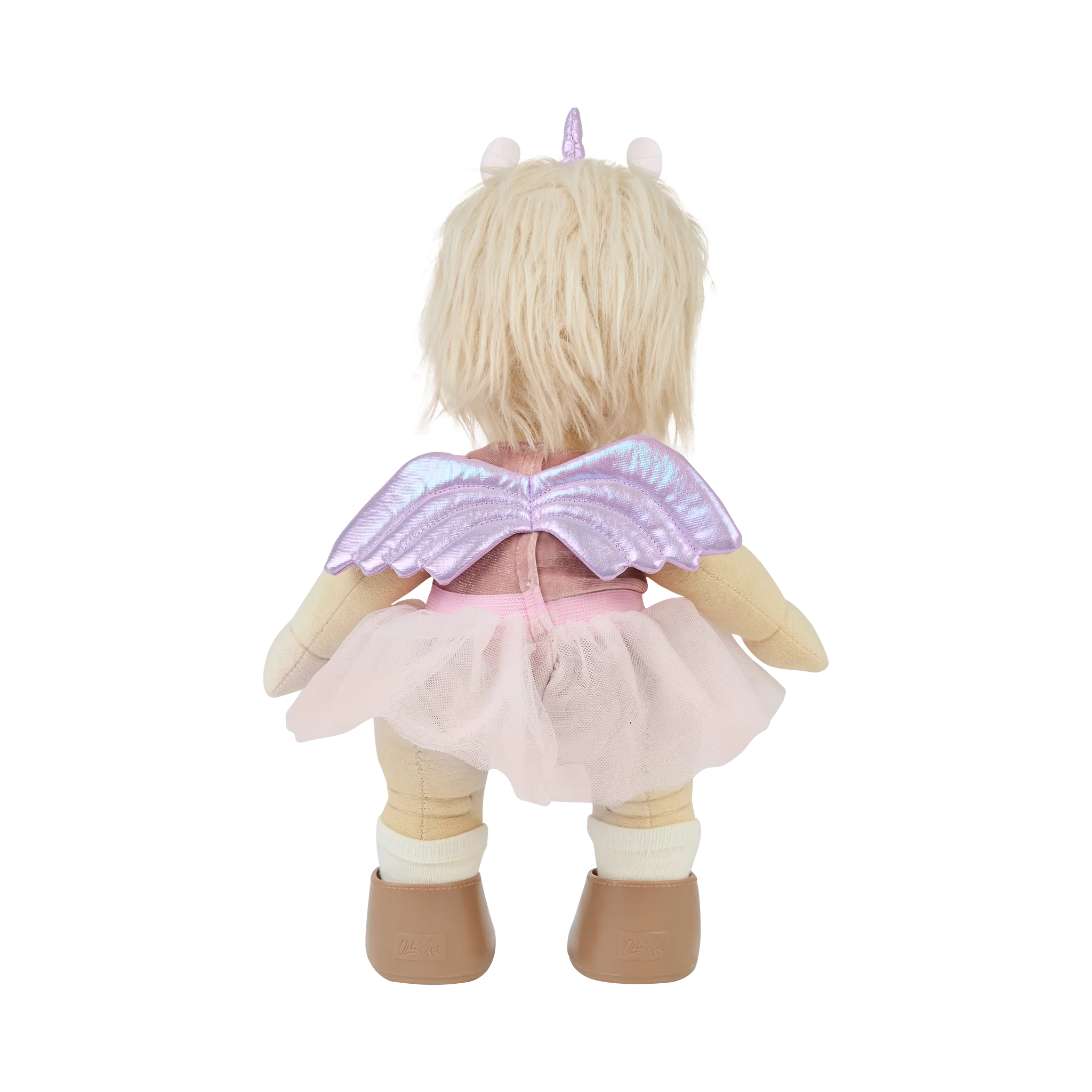 Olli Ella Dinkum Unicorn Outfit - Pink