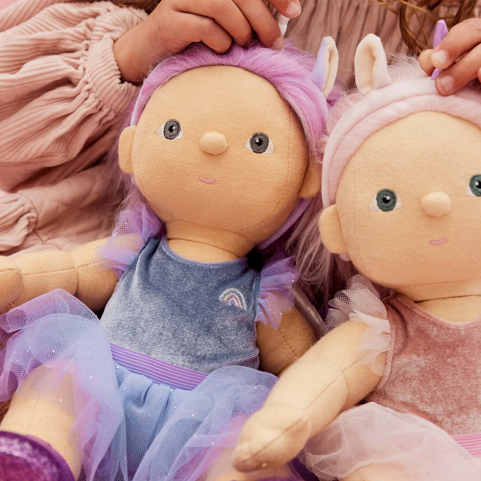 Olli Ella Unicorn Dream Dinkum Doll - Violet