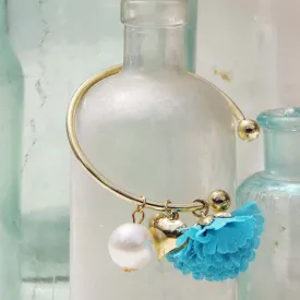 Peach Blossom Bracelet in Turquoise
