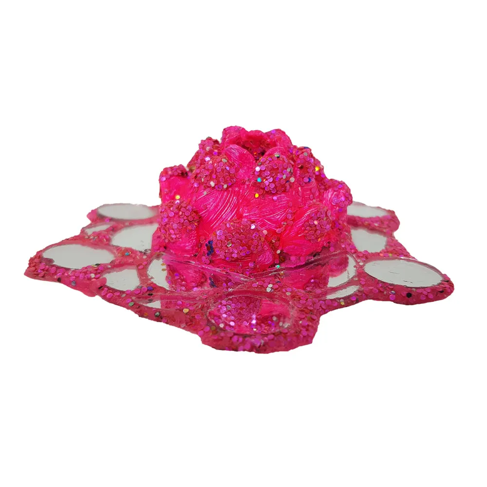 PINK FLOWER BROOCH - ROSIE