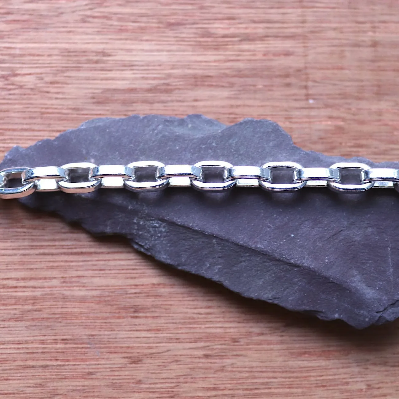 Rectangular Link Necklace