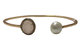 Rose Quartz Kissing Bracelet