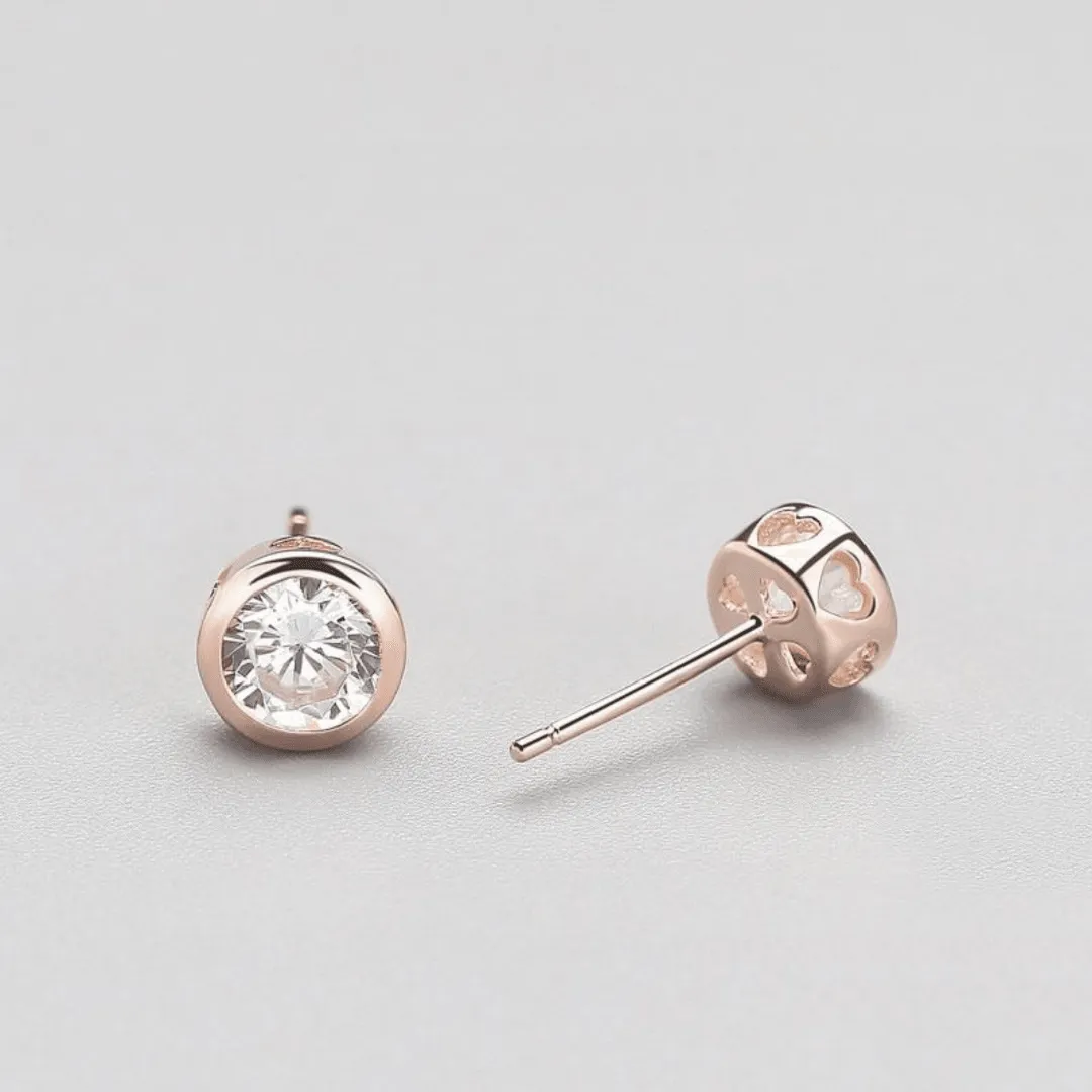 Silken Solitaires Minimal Studs