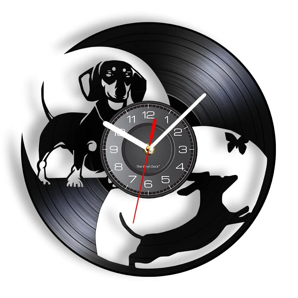 Stunning Dachshund Wall Clock
