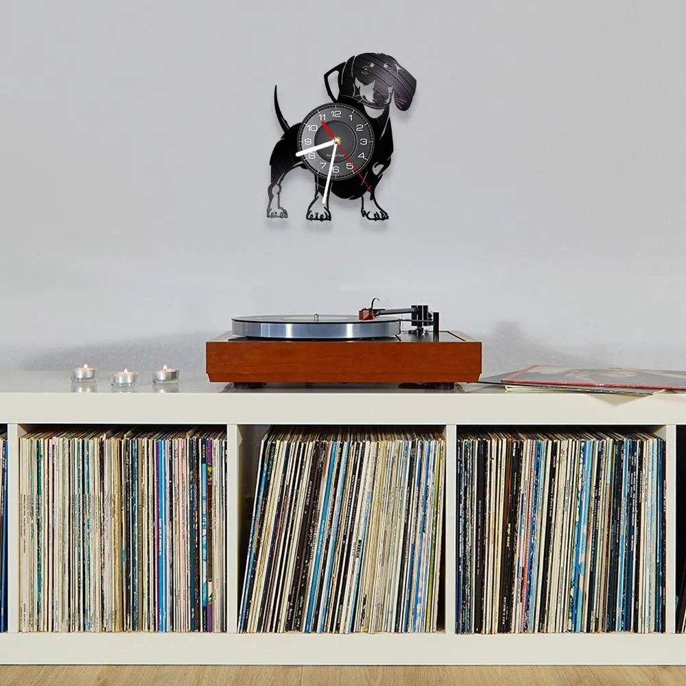 Stunning Dachshund Wall Clock
