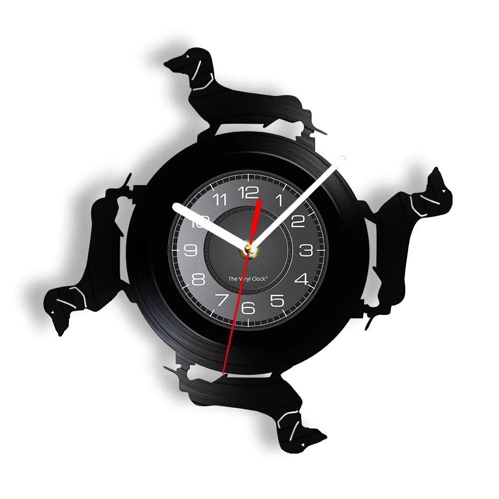 Stunning Dachshund Wall Clock