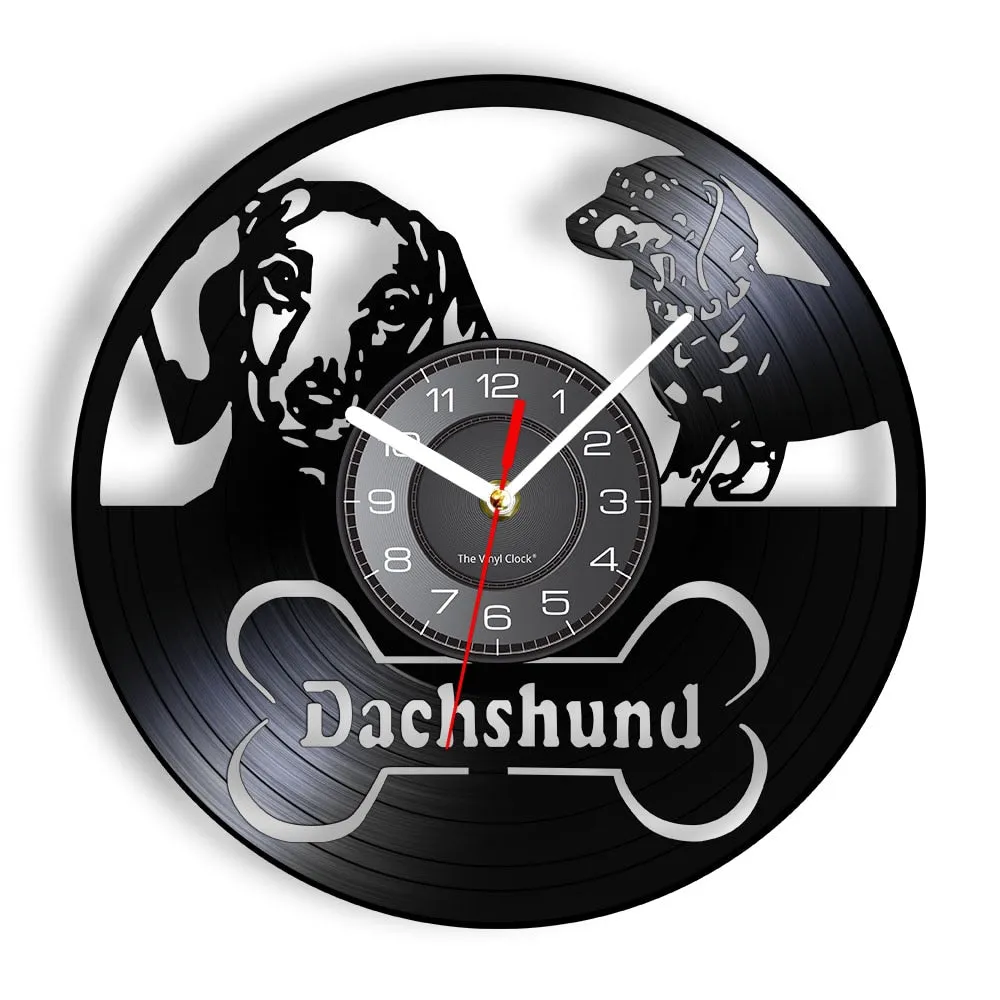 Stunning Dachshund Wall Clock
