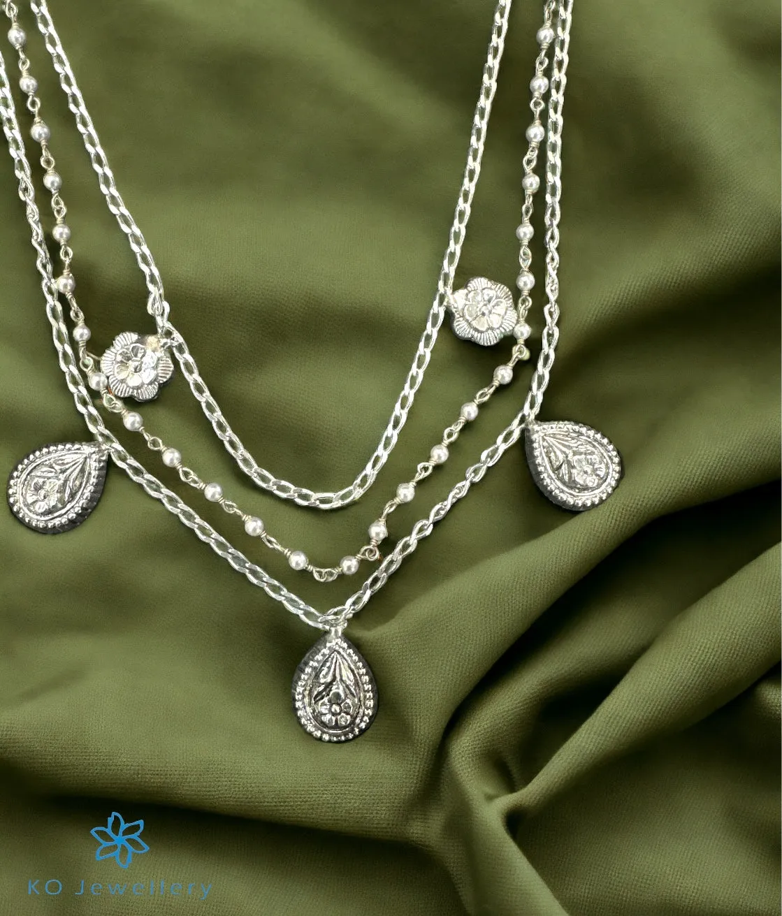 The Ashish Silver Layered Necklace