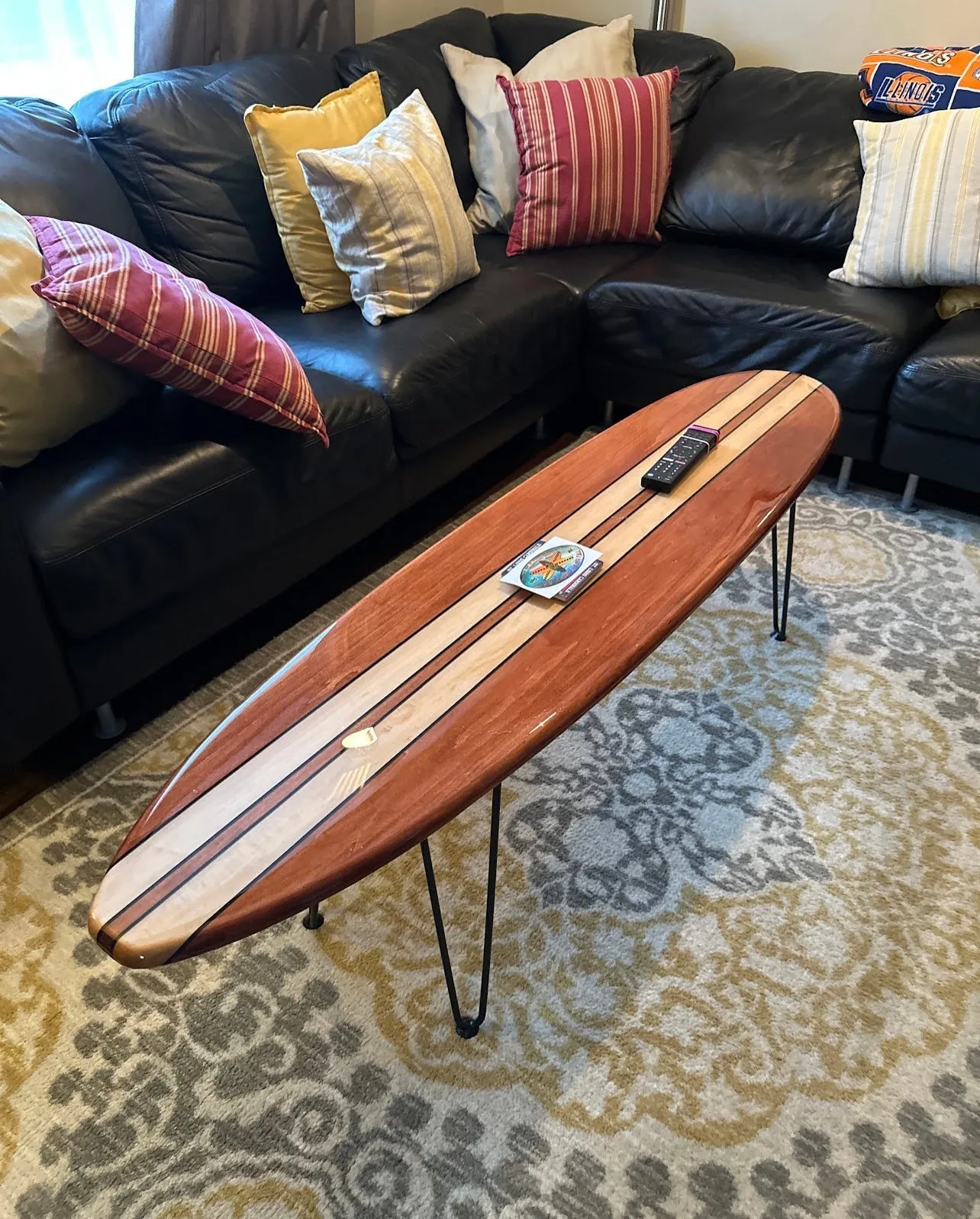 The Swell Surfboard Coffee Table