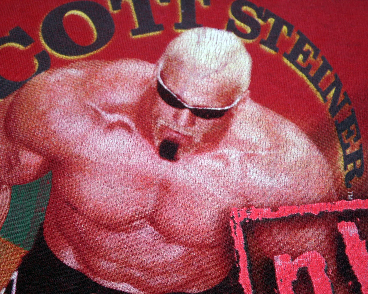 WCW NWO SCOTT STEINER WHO'S YOUR DADDY T-SHIRT XL