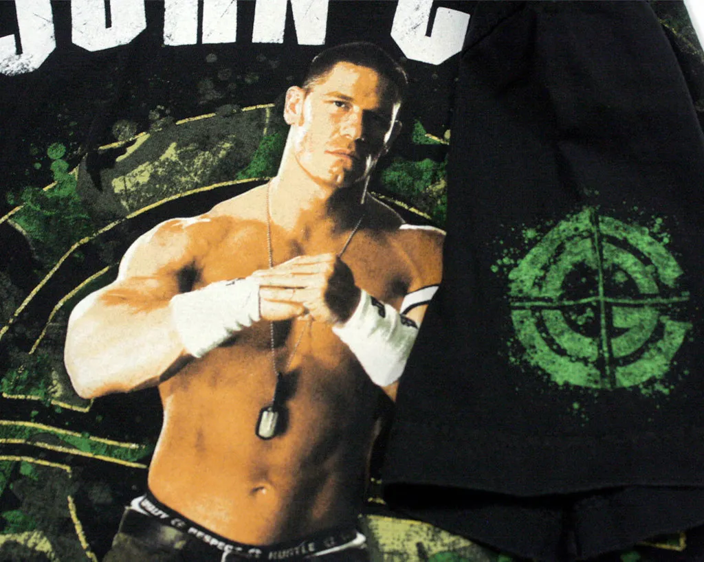 WWE JOHN CENA LIVE FAST T-SHIRT MEDIUM