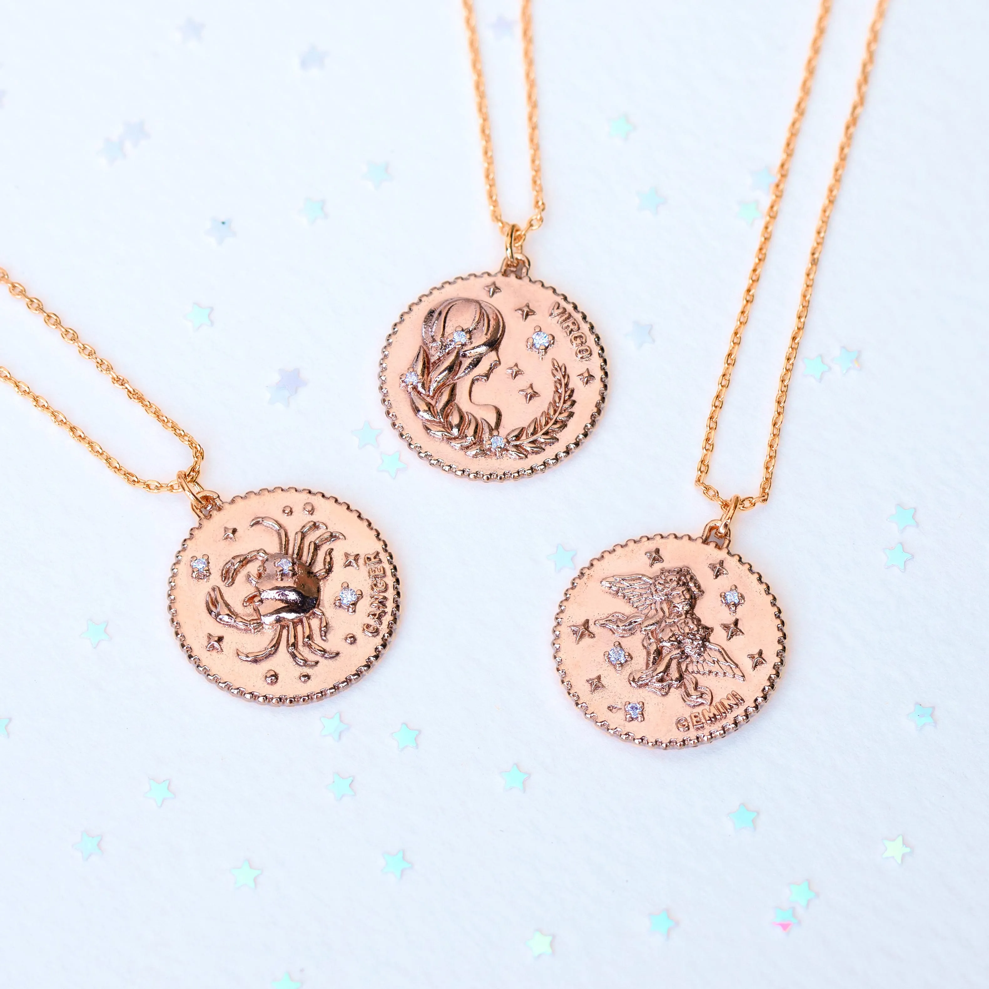 Zodiac Pendant Necklace